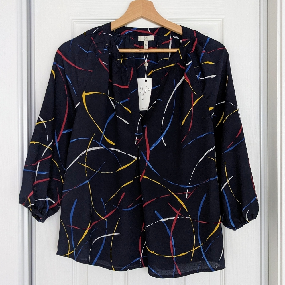 New Joie silk blouse